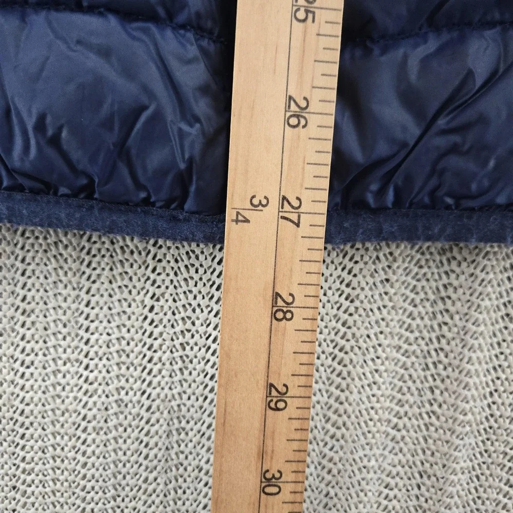 Hawke & Co Vest Mens XL‎ Blue Down Puffer Full Zip Zip Pockets Outdoor HDN723S